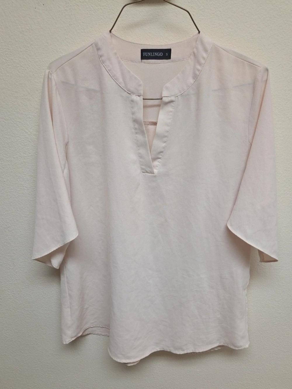 Pale Pink Collar Shirt